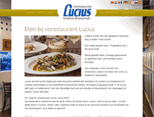 Tablet Screenshot of lucius.nl